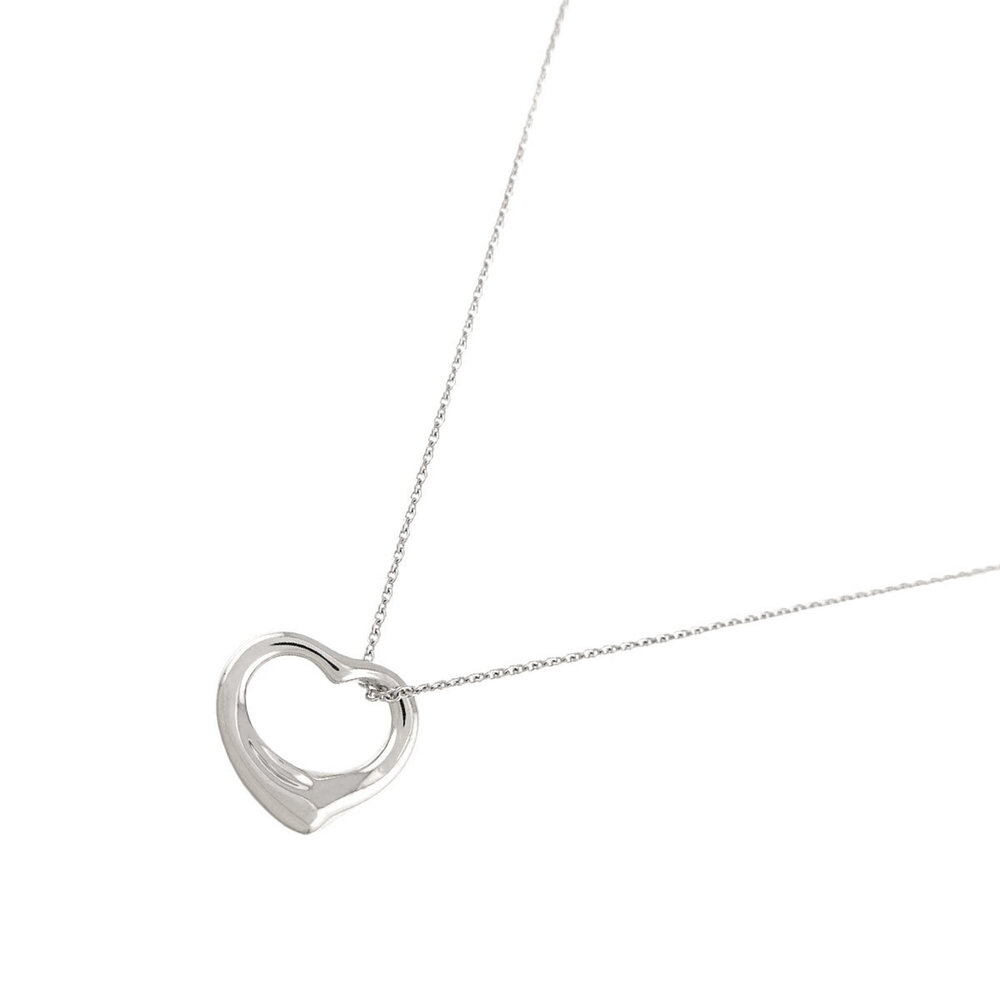 Tiffany & Co. Heart Necklace, 15.5mm wide, 40cm long, Sterling Silver (SV 925...